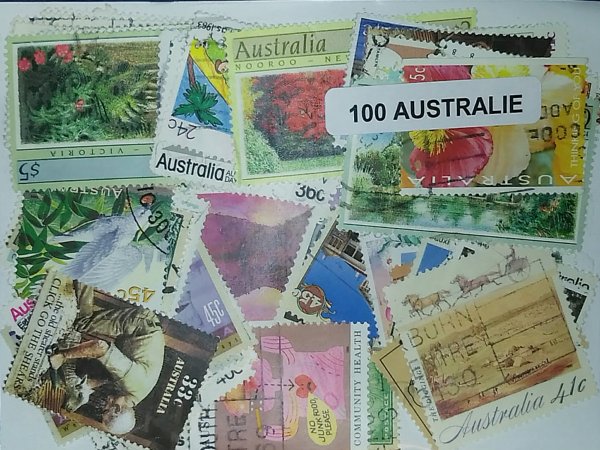 lot de timbres d'Australie – Image 2