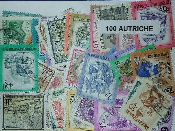 lot de timbres d'Autriche – Image 3